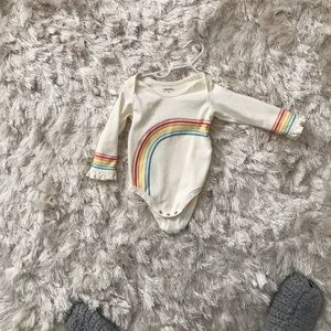 Organic Cotton Rainbow Onesie
